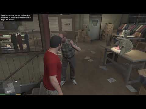 GTA V Casing the Jewel Store | Casing the jewel store