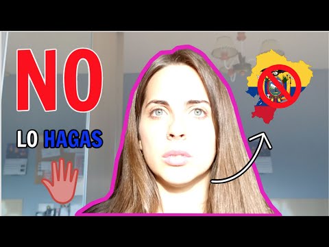 Vídeo: 19 Razones Por Las Que Nunca Deberías Viajar A Ecuador