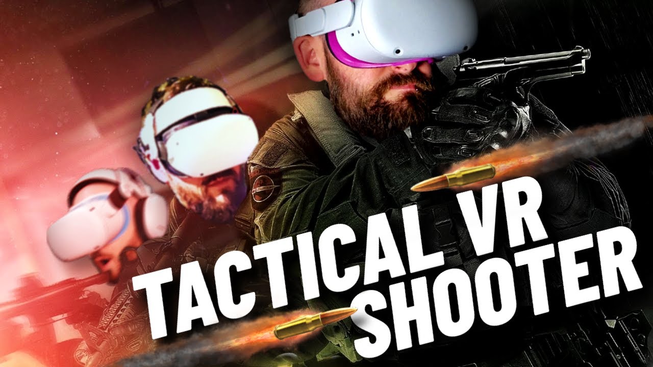 This CO-OP TACTICAL VR SHOOTER is AWESOME! (and VERY FUNNY!) // Quest 2 PC VR Gameplay