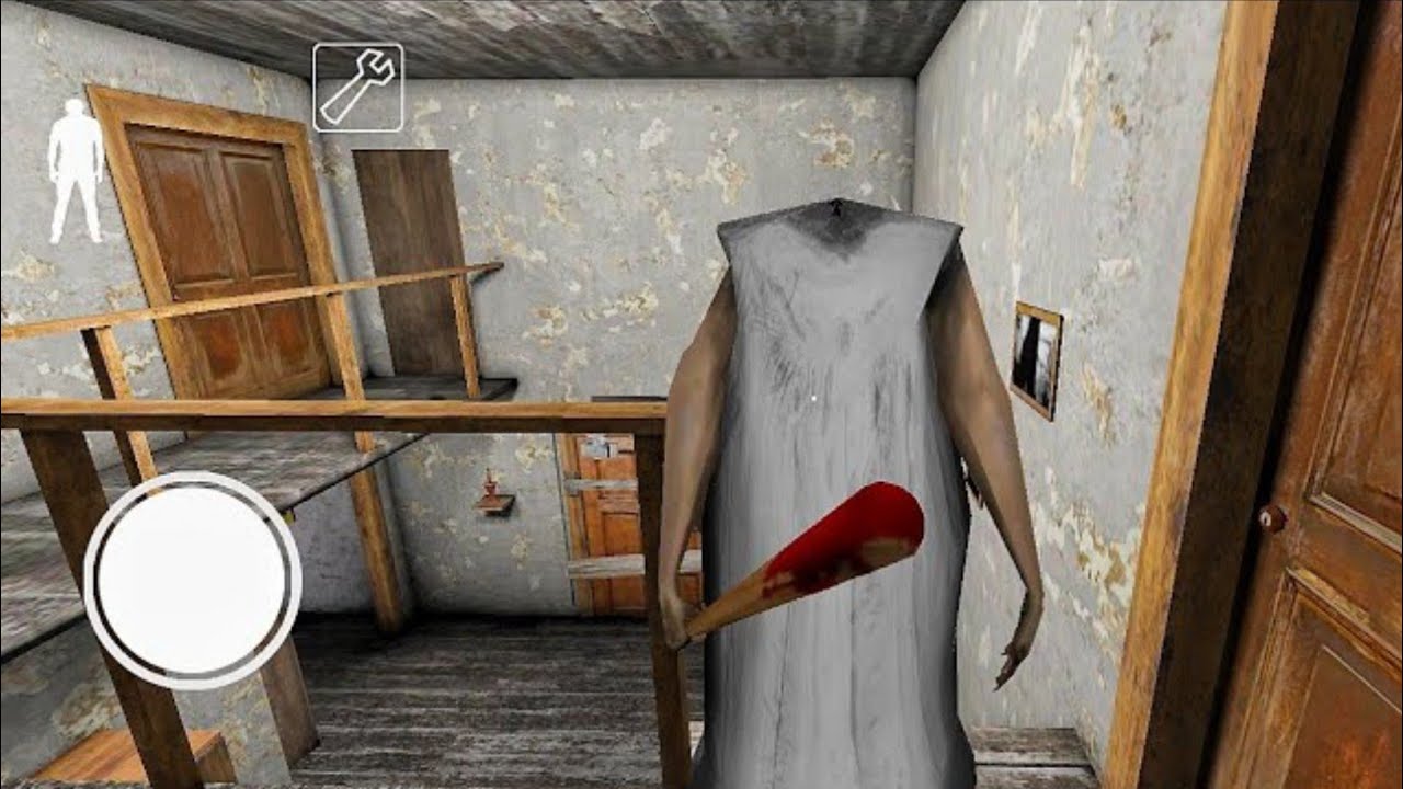 Granny Game Horror Escape Gameplay | Playing As Head Less Granny Mod Ep 4