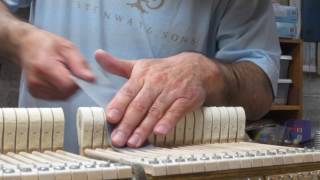 Hammer Filing Basics on a Steinway L action