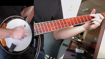 Nechville Walnut Phantom 5 String Banjo