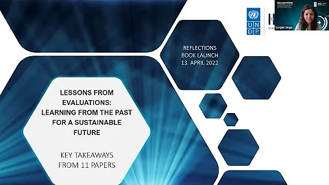 Reflections. Lessons from Evaluations: Book Launch