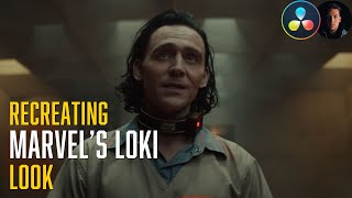 How to Get Marvel's LOKI Look | DaVinci Resolve 17 Tutorial screenshot 4