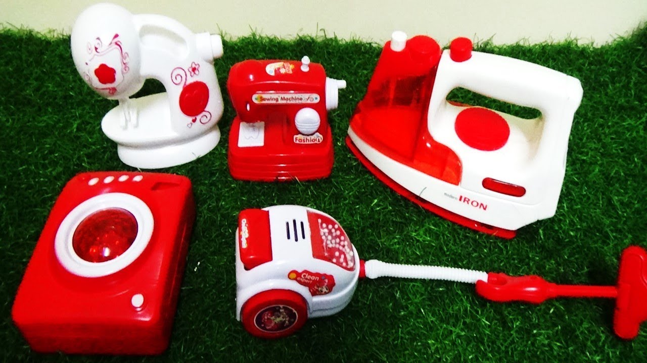 MINI RED COLOR HOME APPLIANCES TOYS FOR KIDS YouTube