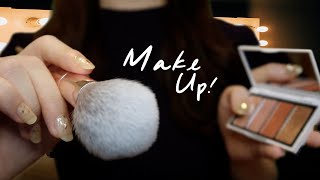 ASMR/SUB Makeup & Hair Styling For A Photoshoot‍ Mameun Beauty Salon