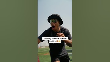 Coaching rookie Ray Lewis be like‼️🫣 #footballshorts #nfl #americanfootball