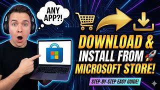 🛒💻 **Download & Install ANY App from Microsoft Store! 🚀 (Step-by-Step EASY Guide!)** screenshot 5