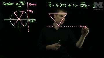 Trigonometry Module: The Wrapping Function at pi/3