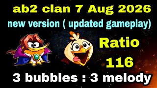 Angry birds 2 clan battle 7 Aug 2026 new updated version gameplay Ratio 116 #ab2 clan battle today screenshot 2