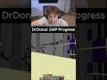 Donut SMP: Massive Progress & New Player! #shorts