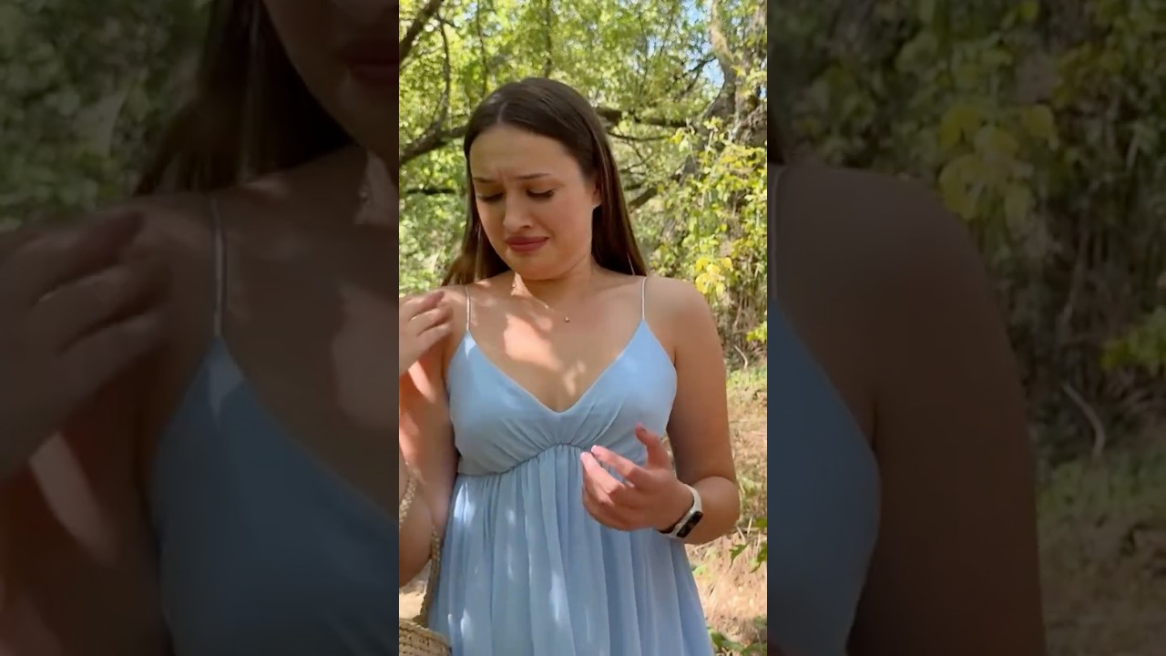 Funny Reactions of Two Gorgeous Girls in the Wilderness! 