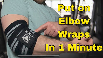 How to Use ELBOW WRAPS for LIFTING