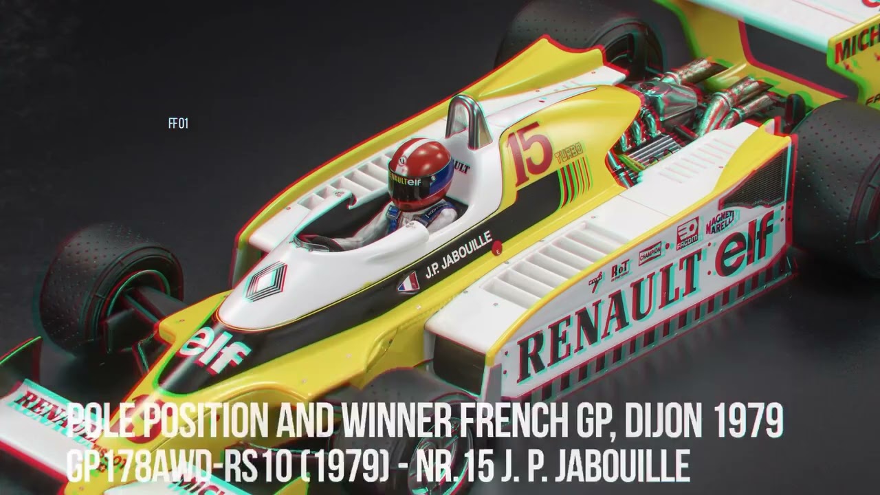 ルノー R10 - ジョアル #104 1979 Jean Pierre Jabouille | winner French GP Renault RS10 - YouTube
