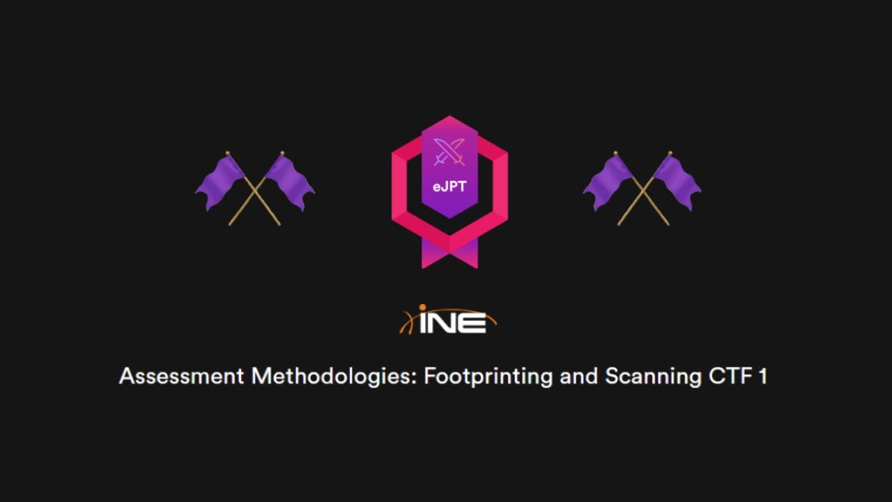 eJPT - Footprinting and Scanning CTF 1 - YouTube