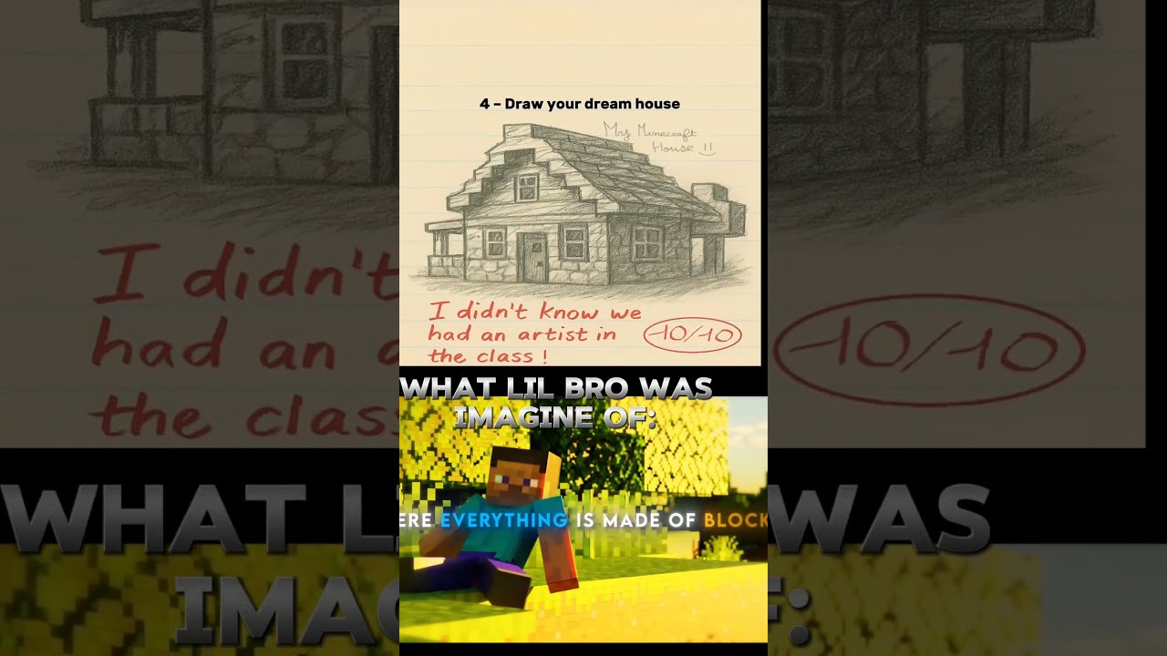 What Lil Bro Was Thinking Of Shorts Viral Gaming Mimecraft Meme