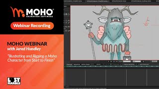 Webinar – Illustrating and Rigging a Moho Character from Start to Finish with Jared Hundley