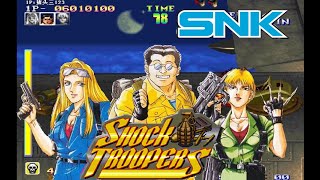 Shock Troopers Hardest-Team Valley Route No Death ALL