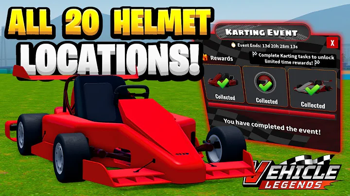All 20 Helmet LOCATIONS In Vehicle Legends!