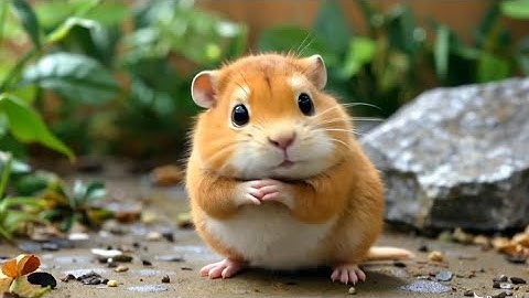 Mèo con, chó con, chuột hamster, nhím nhỏ, vẹt, cá vàng. Bài hát vui nhộn. #baihatthieunhi #cute. 