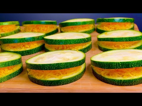 Diese Zucchini verschwinden als erste vom Tisch! Der beste Snack, den ich je gegessen habe!