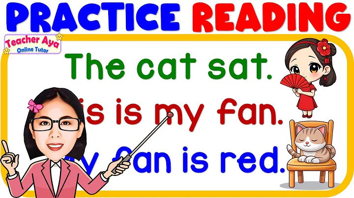 CVC Sentences | Reading lesson for kids Kinder Grade1 | Learn to Read | Teacher Aya Online Tutor