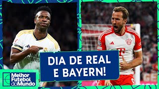 REAL MADRID X BAYERN; DORTMUND ELIMINA O PSG - Melhor Futebol do Mundo (08/05/2024)