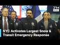 NYC Braces for Major Snowstorm as Mayor, MTA, Schools Roll Out Emergency Plans | AL1G