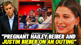 Justin Bieber and PREGNANT Hailey Bieber SPOTTED On Their First OUTING uting Since PREGNANCY NEWS