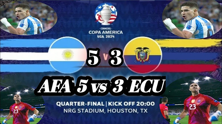 Argentina vs Ecuador 1 - 1 PEN (4-2) HIGHLIGHTS COPA America 2024 🇦🇷💪🤍🇦🇩😍