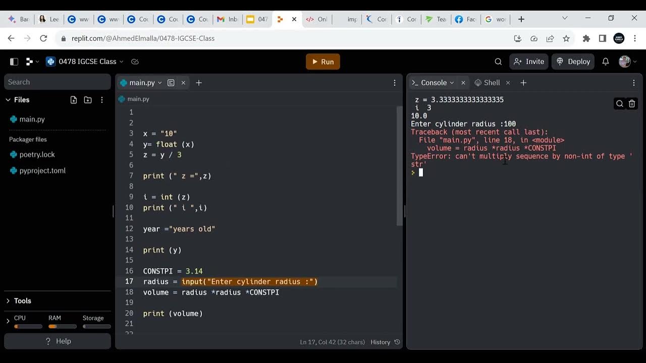 0478 IGCSE video tutorial Class 2 (Part 3 Pseudo Code Data types ...
