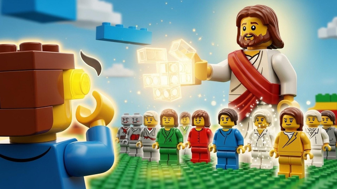 Miracle of the Ten Lepers! Jesus' Healing Power | Kids Bible Stories Lego