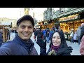 Christmas Market Street Food Munich, Germany | Marienplatz