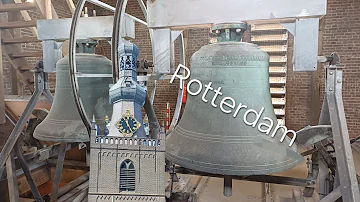 Rotterdam Zuid Holland luidklokken van de Grote kerk Overschie Volgelui