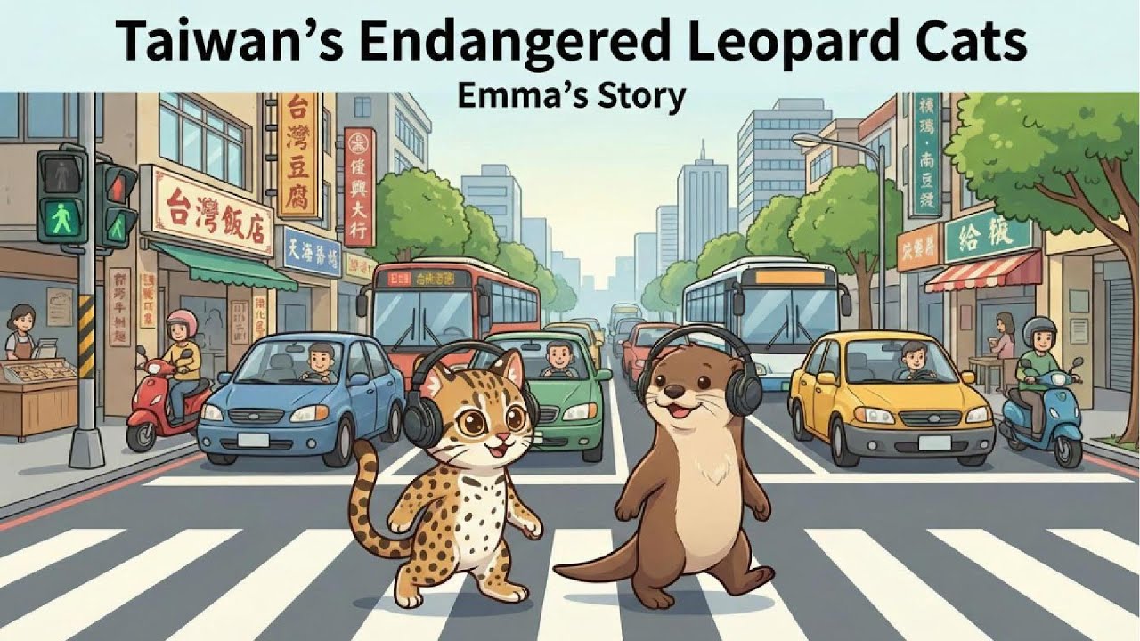 The Otter's English Salon | Taiwan's Endangered Leopard Cats_ Emma's Story | Taiwan Endemics Series