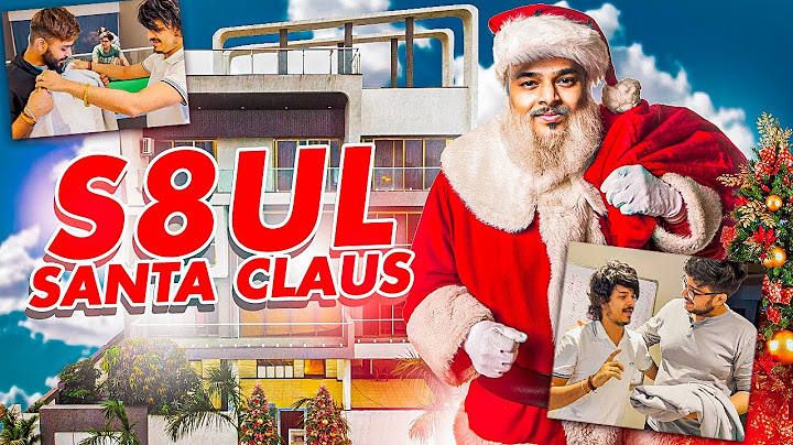 Santa Claus for S8UL Gaming house • Christmas vlog