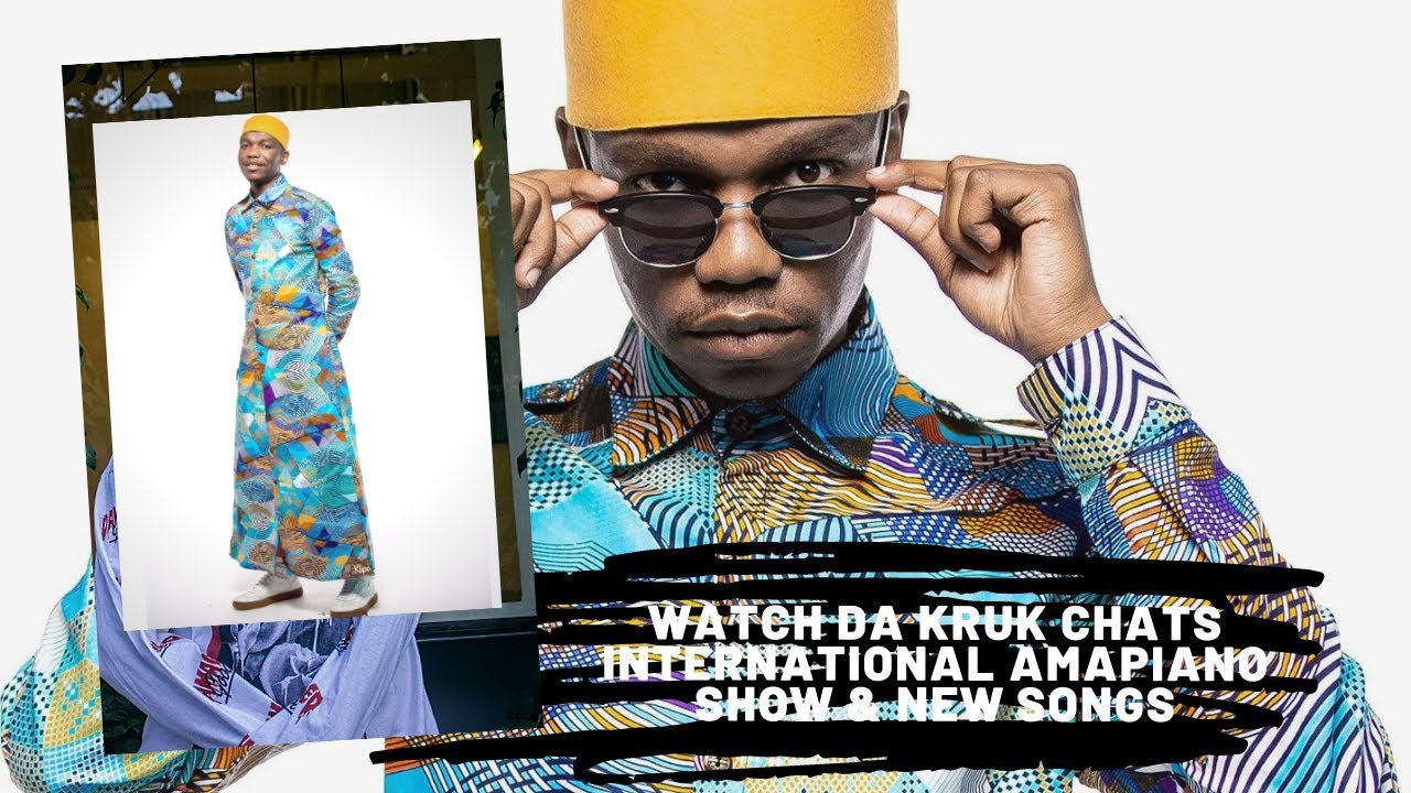 WATCH Da Kruk chats international Amapiano show & new songs