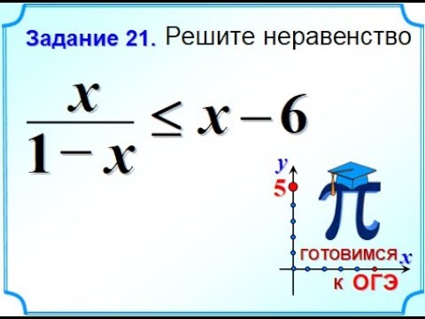 Неравенства огэ презентация