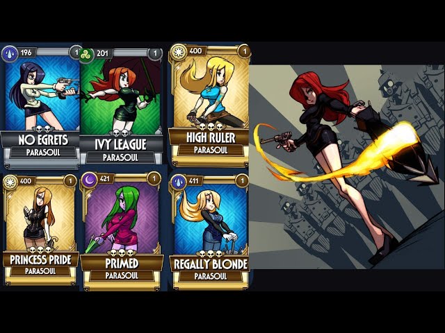 Sgm random color palette cards + special abilities : r/SkullGirlsMobile