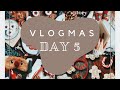 VLOGMAS DAY 5// CRAFT WITH ME//CHILL WITH ME!