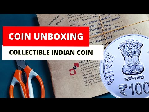 COIN UNBOXING | 100 RUPEES COIN | RARE PROOF SET | MUMBAI MINT