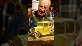 “Tiny 1927 Ford Model T Restoration | From Rust to Glowing Yellow Beauty