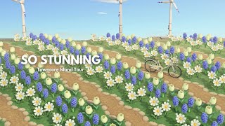 Spring Towncore Island Tour | Animal Crossing New Horizons