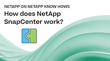 How does NetApp SnapCenter work? | Know Hows