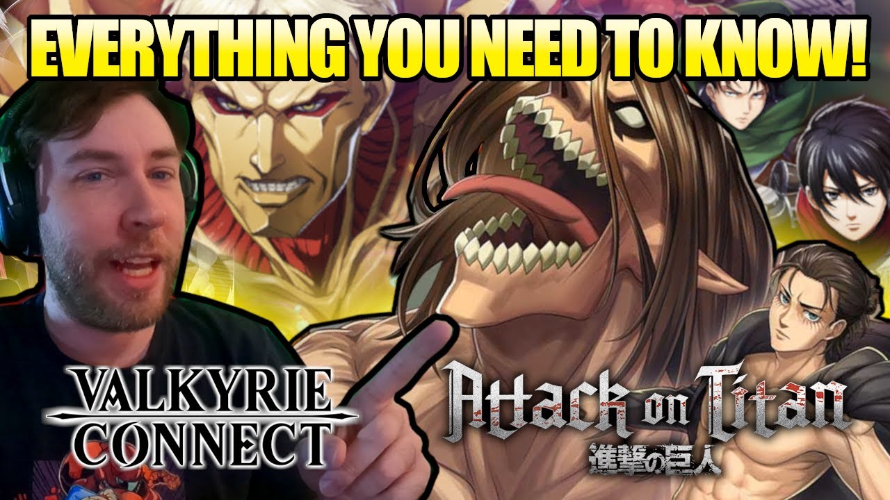 Valkyrie Connect X Attack on Titan 2nd Collab & SUMMONS!