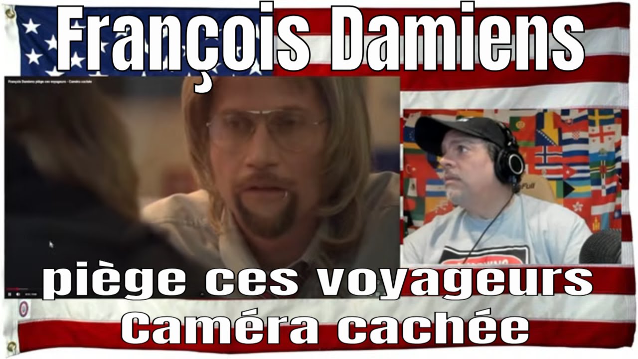 François Damiens piège ces voyageurs - Caméra cachée - REACTION