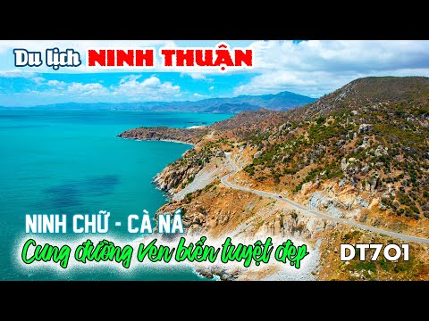 DU LỊCH NINH THUẬN | Khám phá Cung Đường Ven Biển DT701 đến Cánh đồng muối Cà Ná tuyệt đẹp