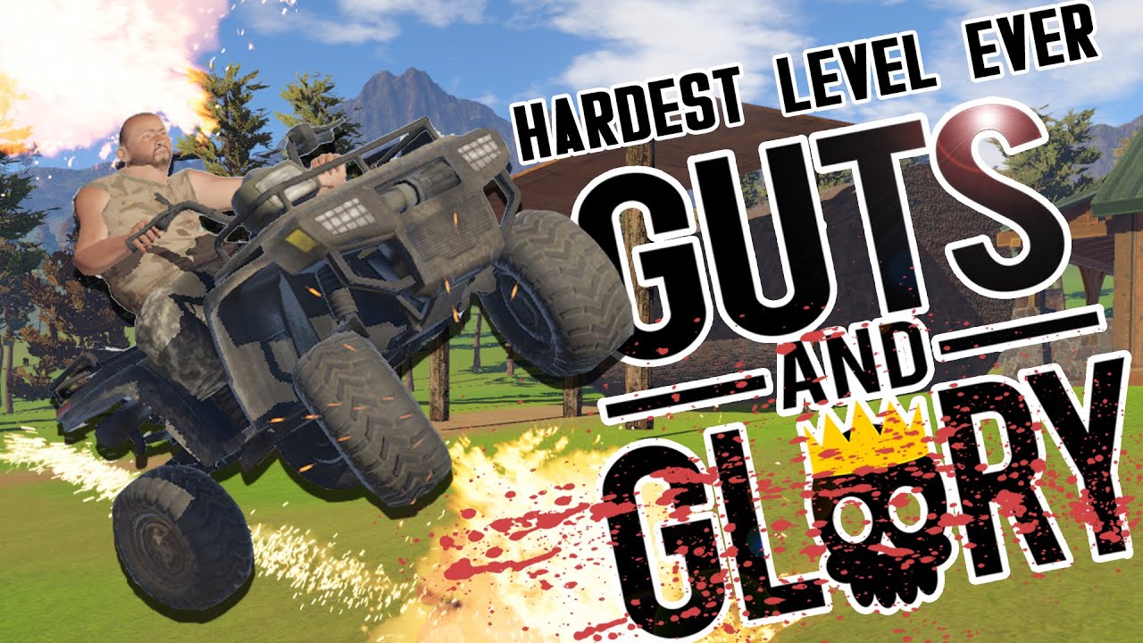 THE HARDEST LEVEL EVER - The Rage Inducing Log Rollin Earl Guts and Glory 0.3.3 (3D Happy Wheels)
