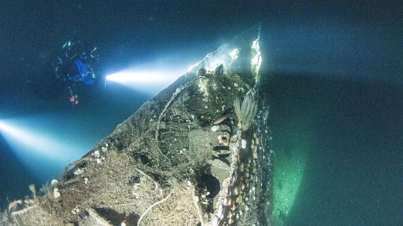Explore the wreckage of a 100-year-old WW1 Navy submarine | SWNS