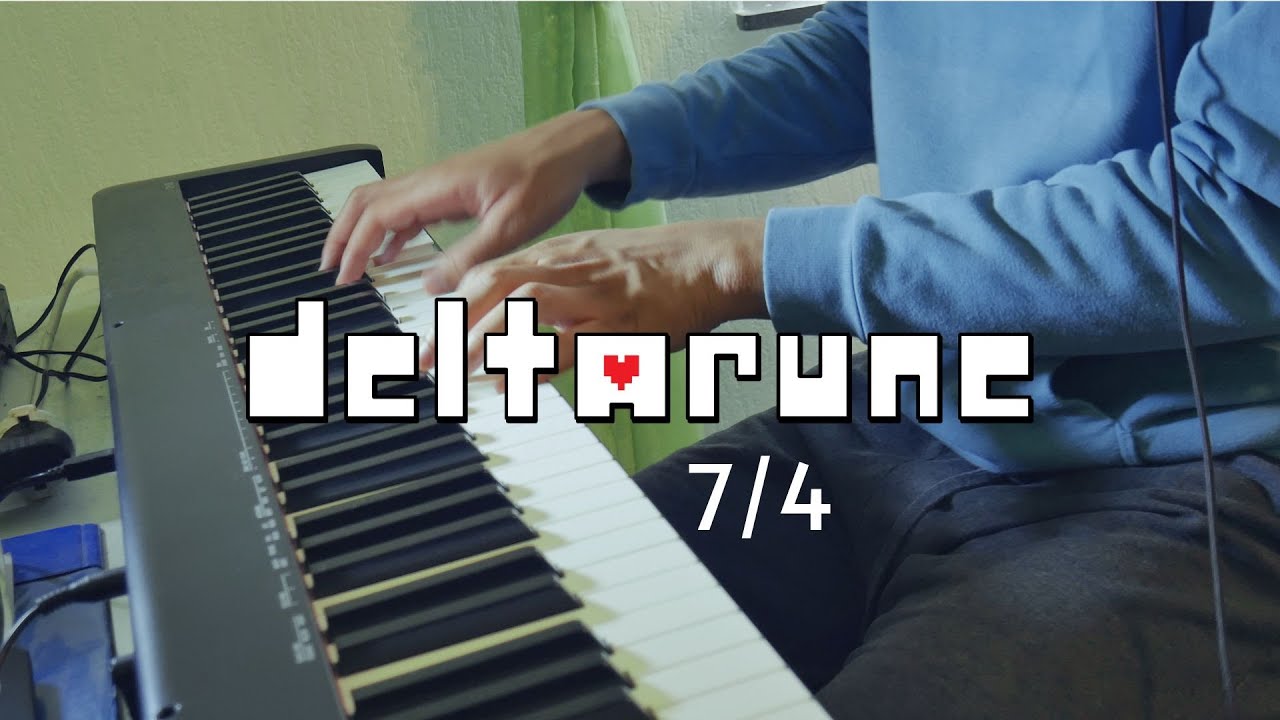 [DELTARUNE] I made a full version of Kris' "Sevenfour" (Piano Cover)